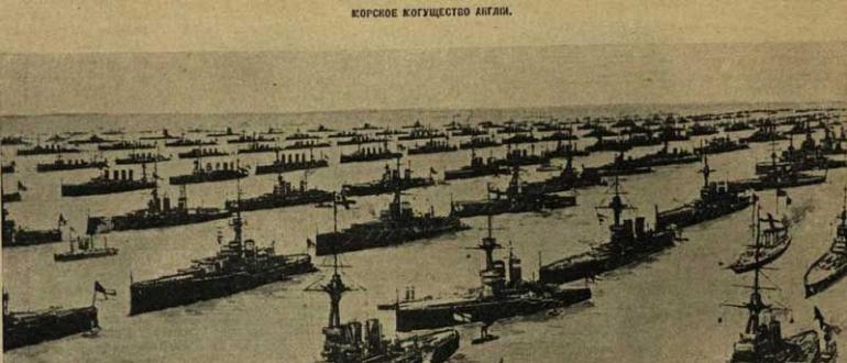 Флотът в навечерието и по време на Първата световна война и Гражданската война: Въведение